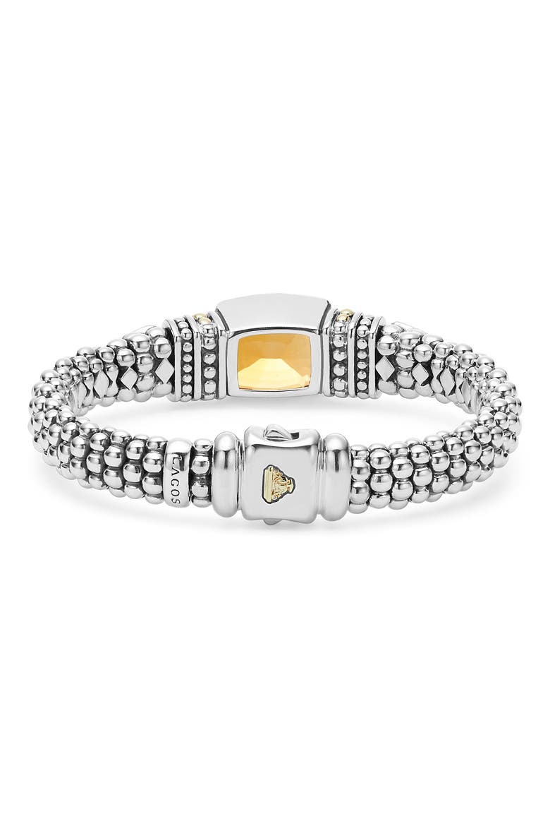Rittenhouse Semiprecious Stone Bracelet, Alternate, color, CITRINE