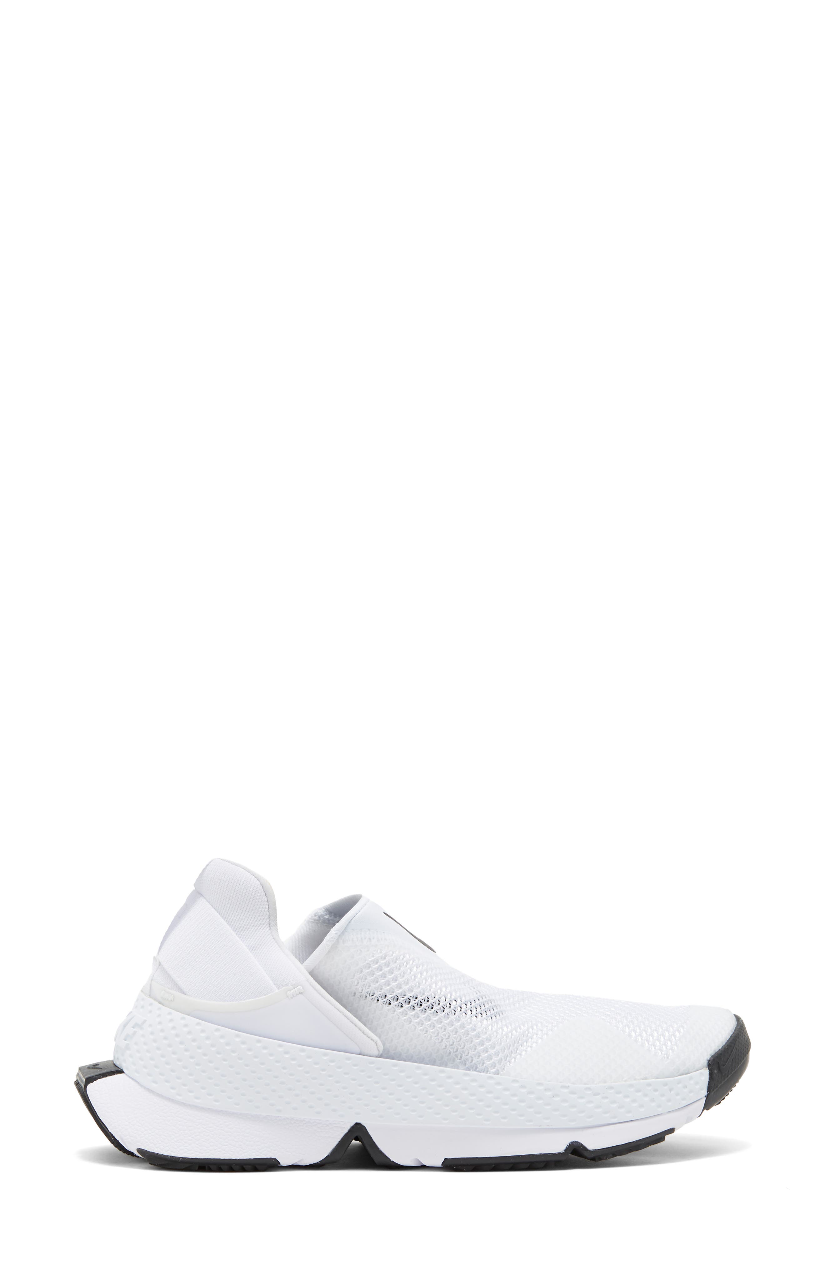 Nike Go Flyease Slip-On Sneaker, Alternate, color, 102 White/Black