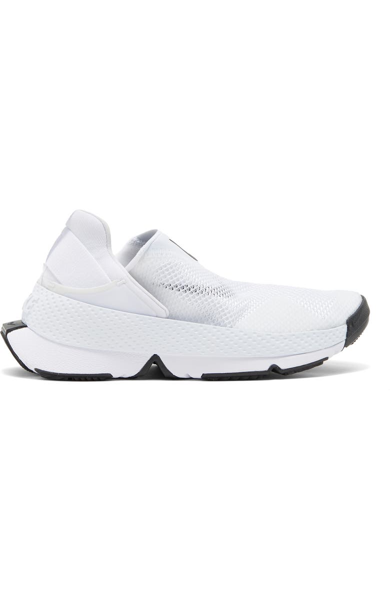 Nike Go Flyease Slip-On Sneaker, Alternate, color, 102 White/Black