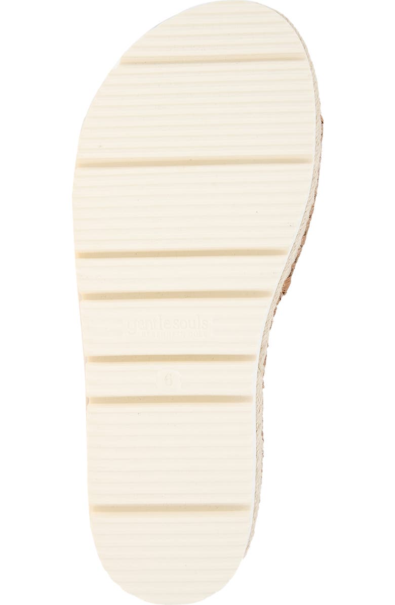 Gentle Souls Lucille Platform Sandal, Alternate, color, Luggage Leather