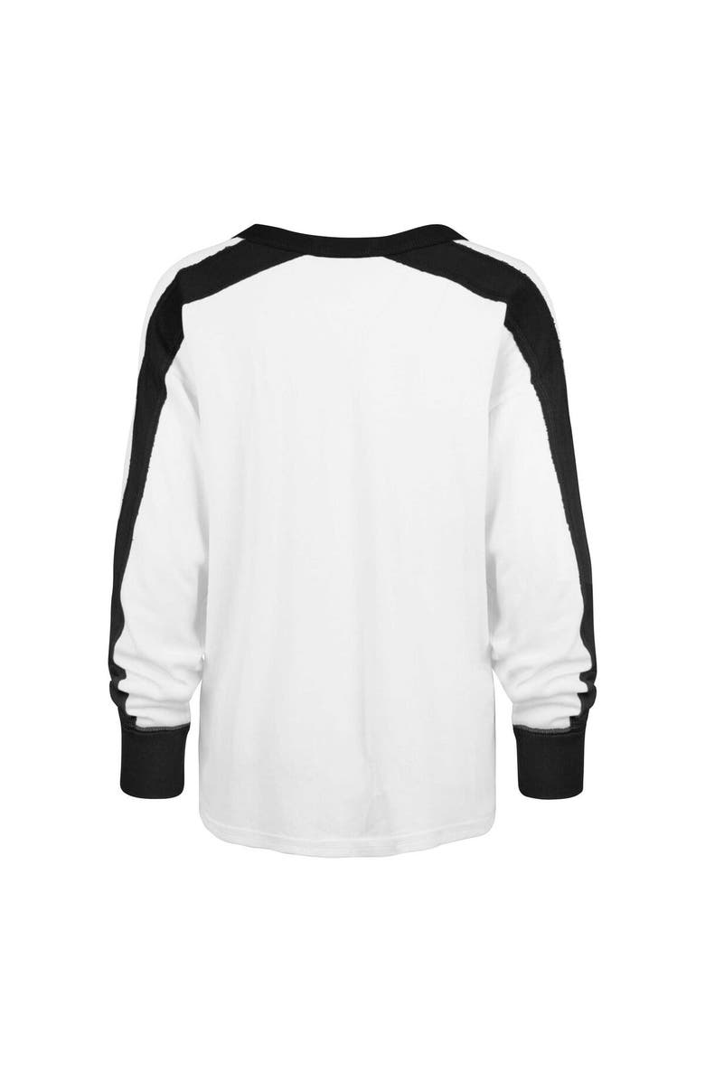 '47 Women's '47 White New York Jets Premier Caribou Long Sleeve T-Shirt, Alternate, color, White