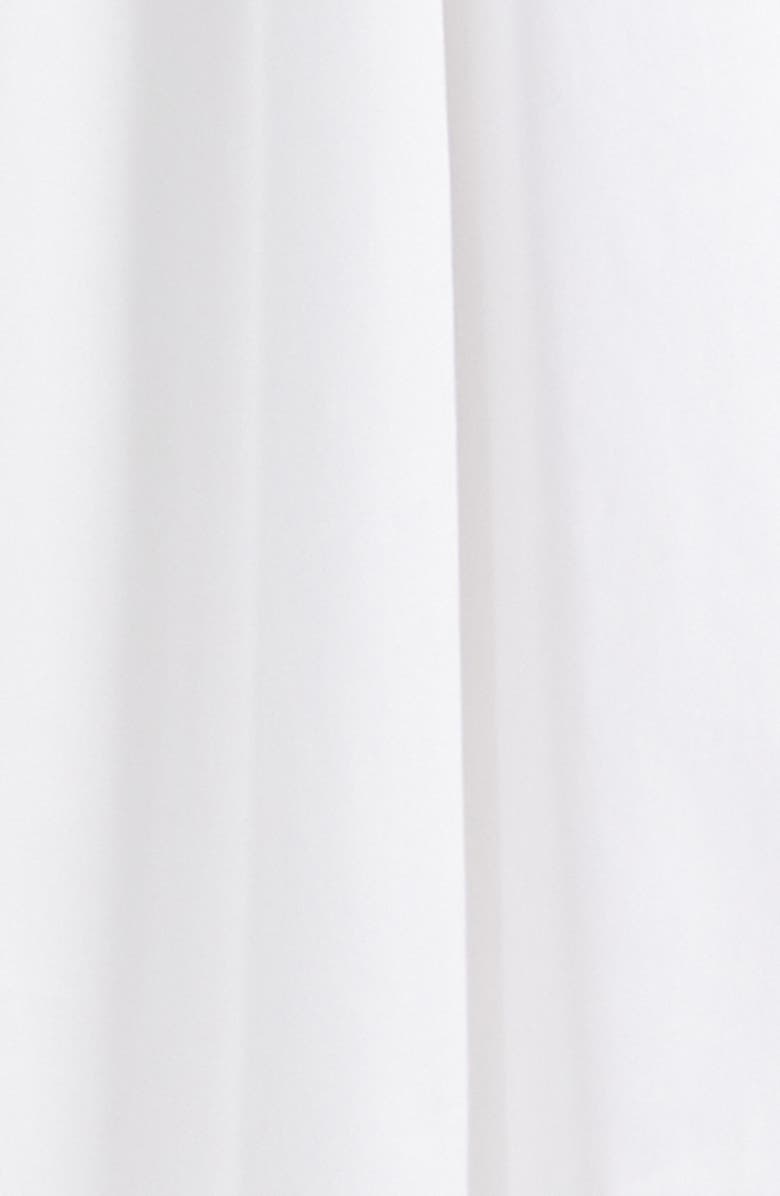 Max Mara Cotton Blend Stretch Poplin Sundress, Alternate, color, Optical White