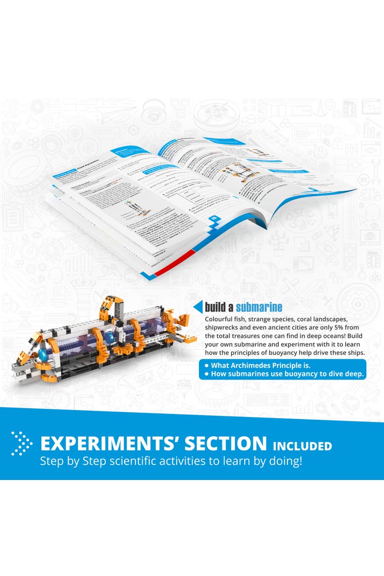 Fluid Dynamics, Archimedes Principle, Building Set, Alternate, color, Multicolored