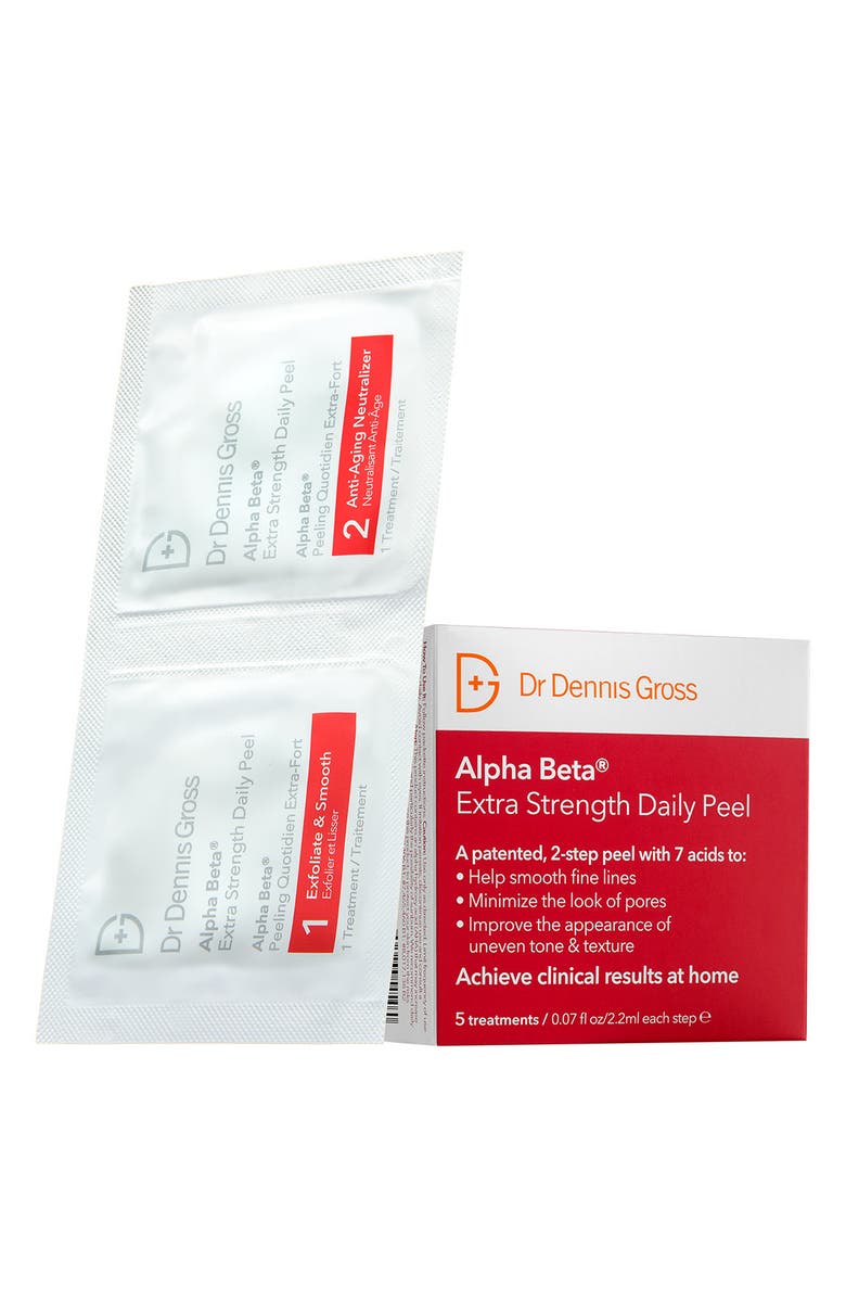 Dr. Dennis Gross Skincare Alpha Beta<sup>®</sup> Extra Strength Daily Peel - 5 Applications, Main, color, 