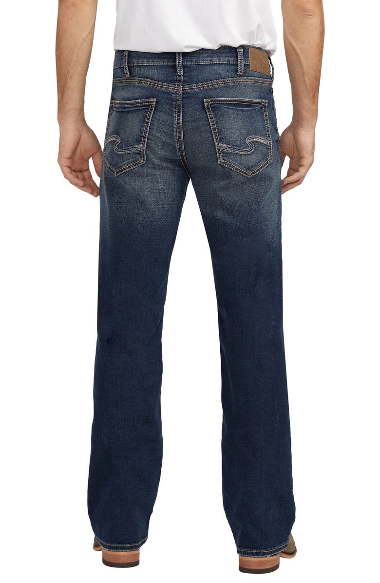 Silver Jeans Co. Zac Relaxed Fit Straight Leg Jeans, Alternate, color, Indigo