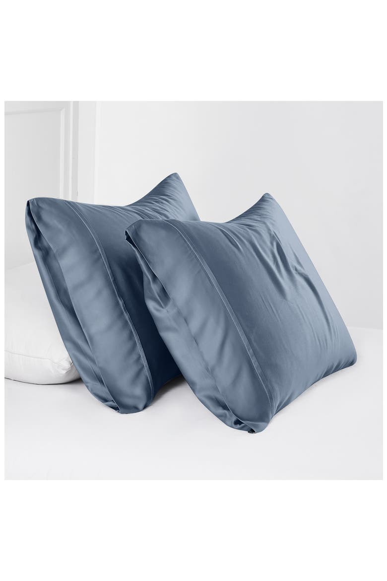 2-Piece Pillow Set, Main, color, STEEL BLUE