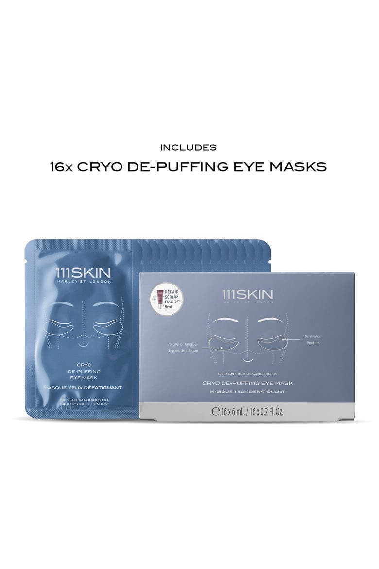 Jumbo Cryo De-Puffing Eye Mask Set $230 Value, Alternate, color, NO COLOR