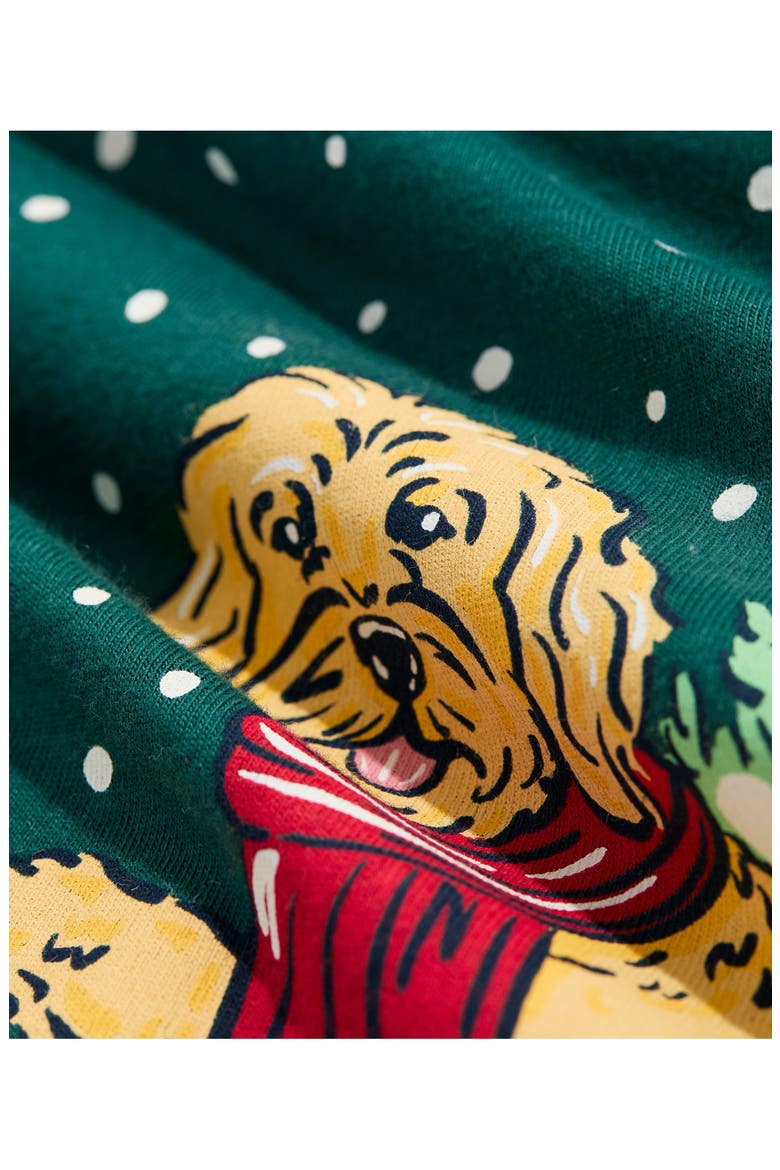 Big Dog Small Sleigh Graphic Long Sleeve T-Shirt, Alternate, color, 342 CHARLE