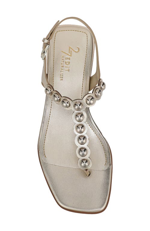 27 Edit Naturalizer Nara Slingback Sandal In Gold