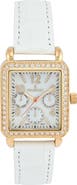 Peugeot European Crystal Square Tank Watch- 35x30MM