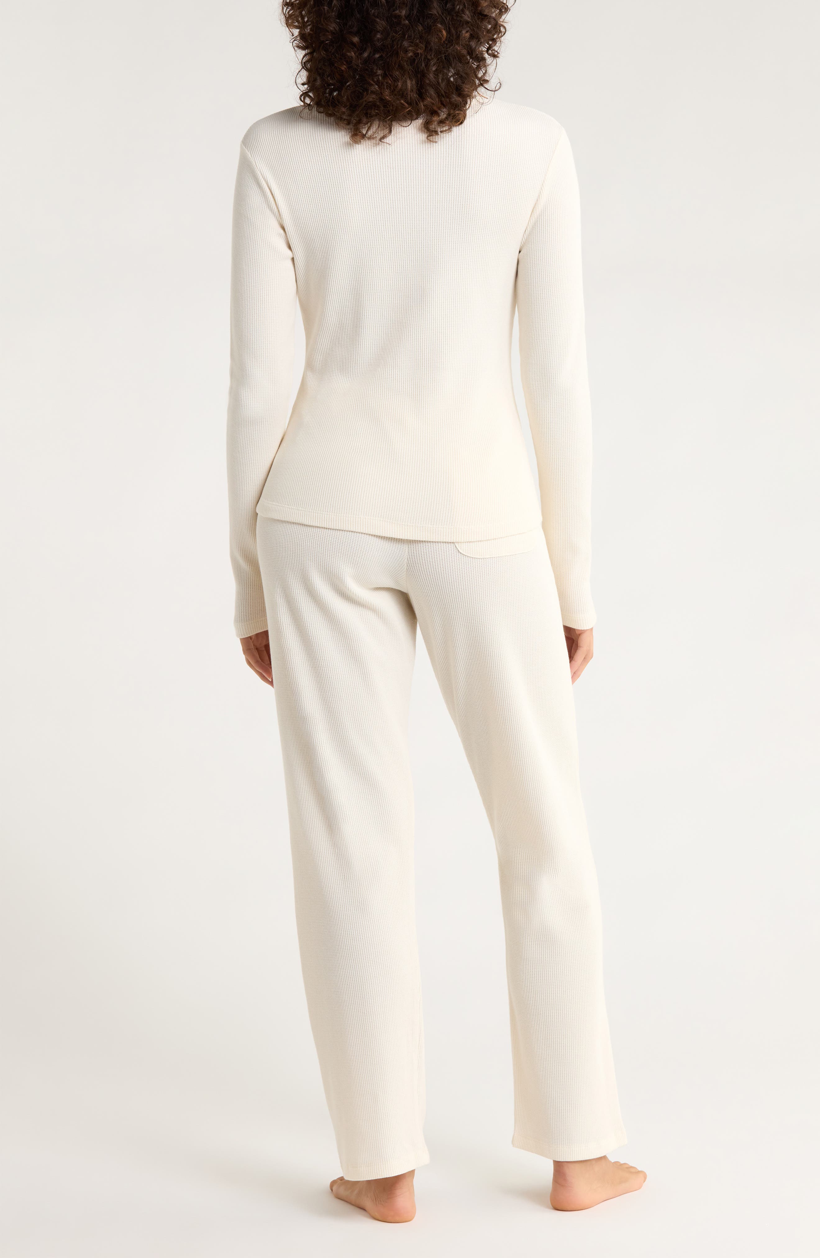 Claire Waffle Knit Pajamas (Women) | Nordstromrack