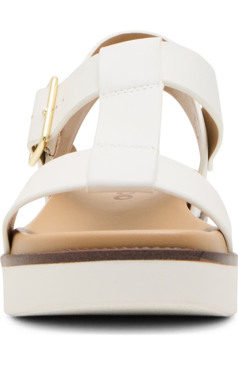 Blondo Rosaria Waterproof Sandal, Alternate, color, White Leather