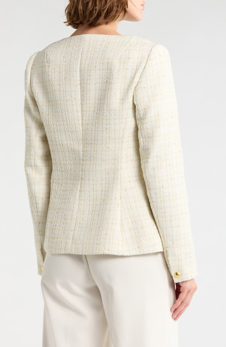 rag & bone Lynn Bouclé Blazer, Alternate, color, Off White