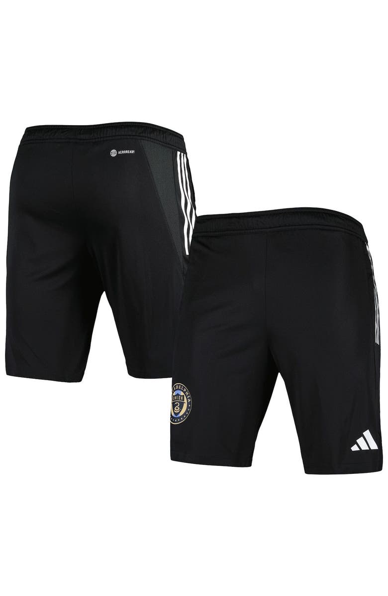 adidas Men's adidas Black Philadelphia Union 2023 On-Field AEROREADY Training Shorts, Main, color, 