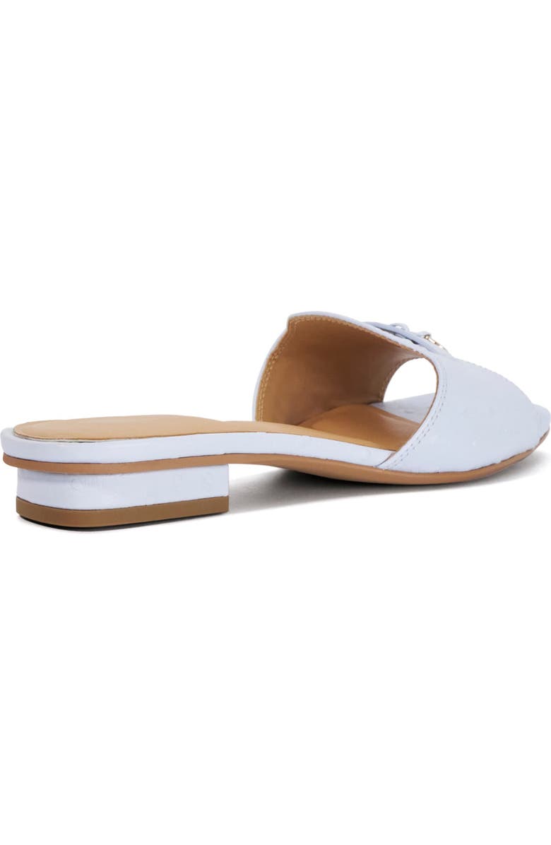 Dune London Lindo Slide Sandal, Alternate, color, Pale Blue
