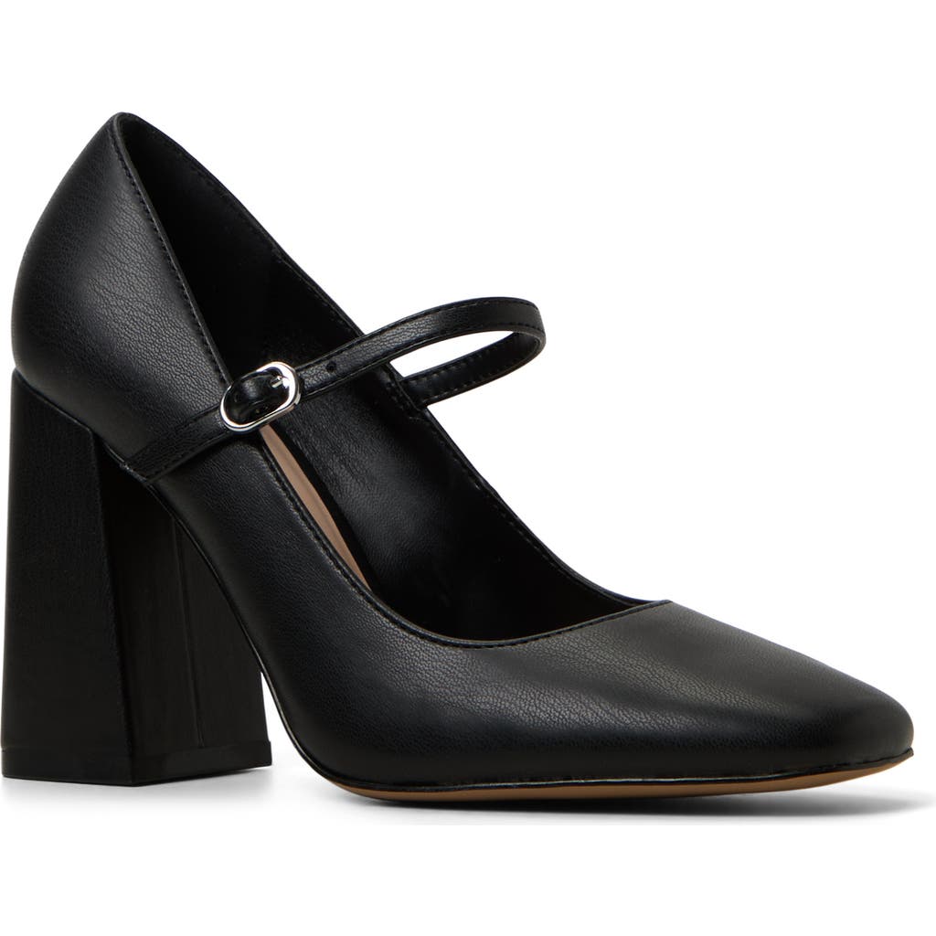 Call It Spring Navii Block Heel Pump In Black