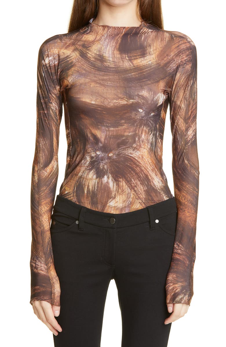 Knwls Halcyon Mesh Top, Main, color,