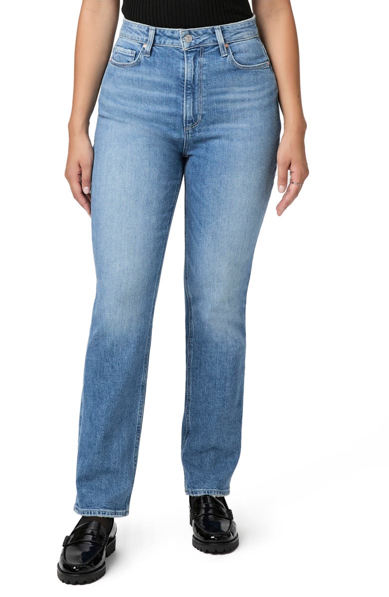 PAIGE Knockout Straight Leg Jeans, Main, color, 