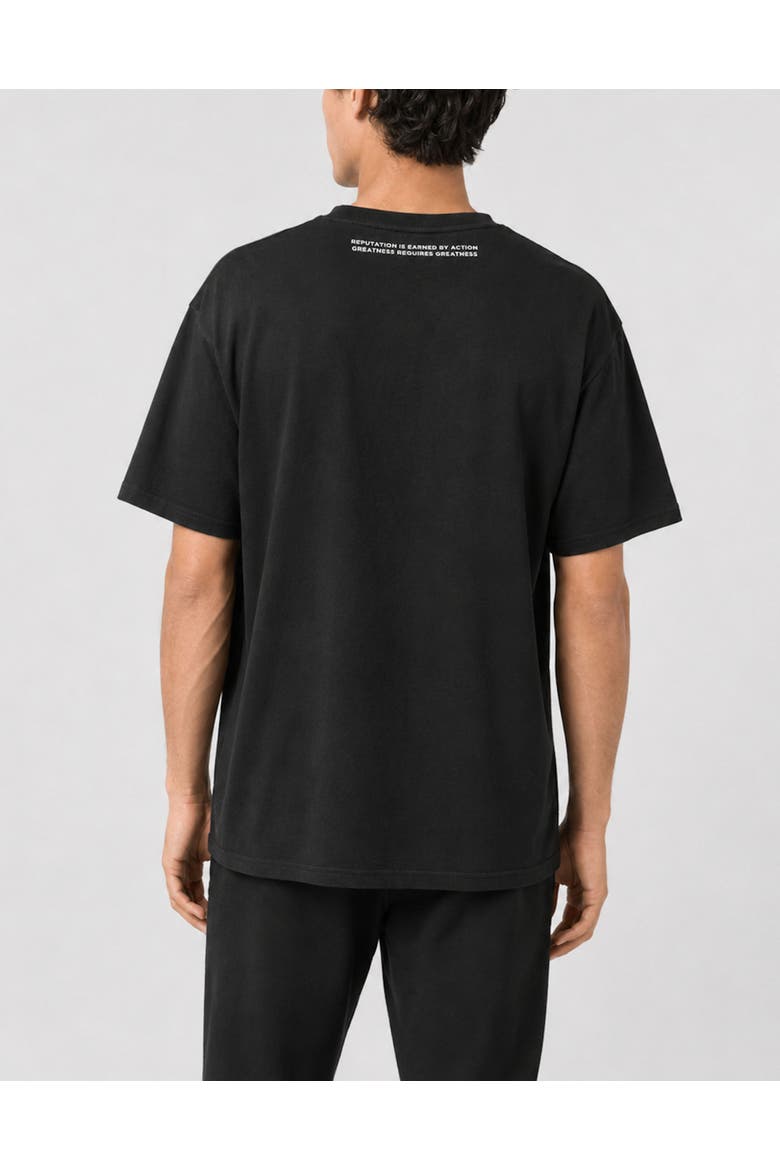 Round Neck T-Shirt Basic Men, Alternate, color, black