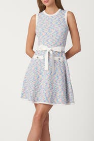 Shoshanna Talmadge Texture Knit Coco Dress