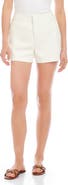 FIFTEEN TWENTY Modern High Waist Faux Leather Shorts