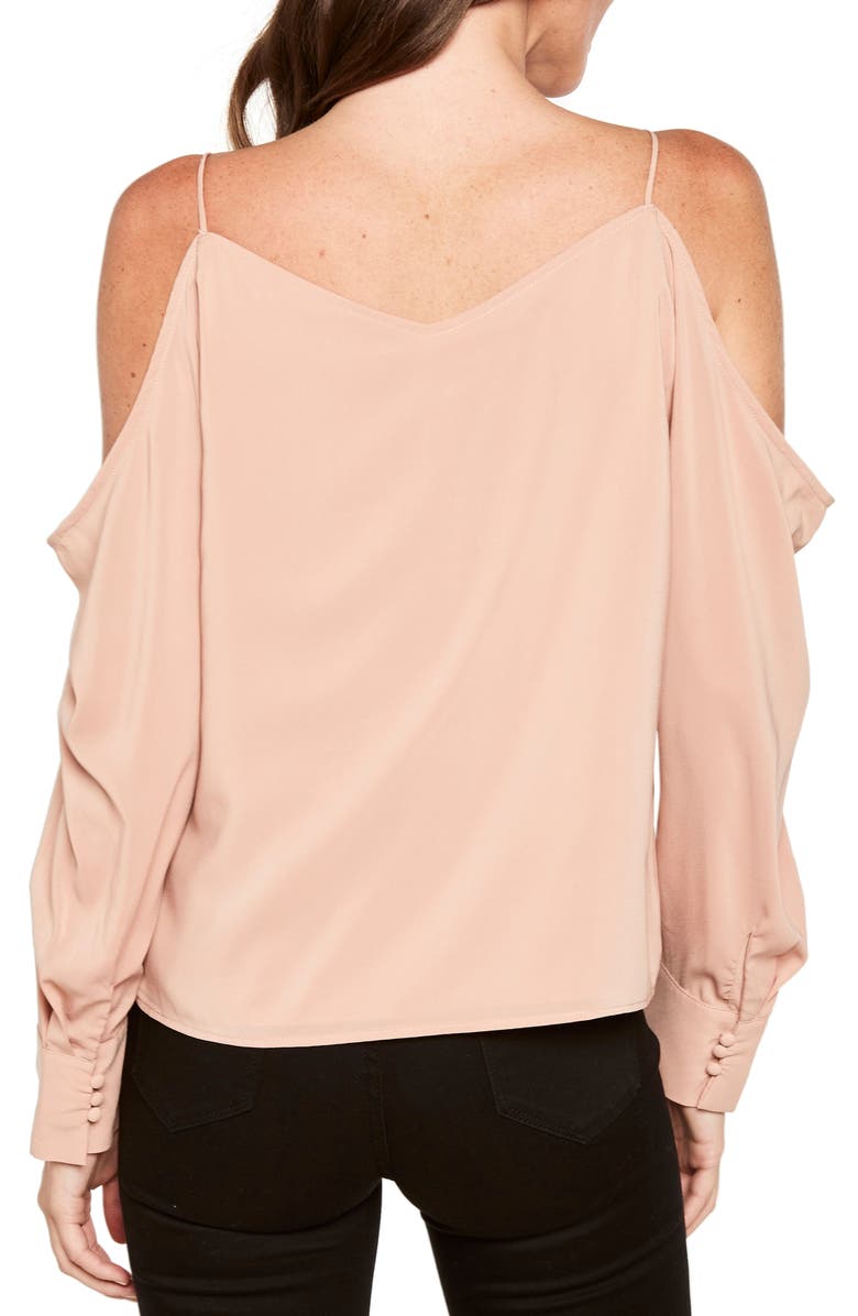 Bardot Cold Shoulder Top, Alternate, color,