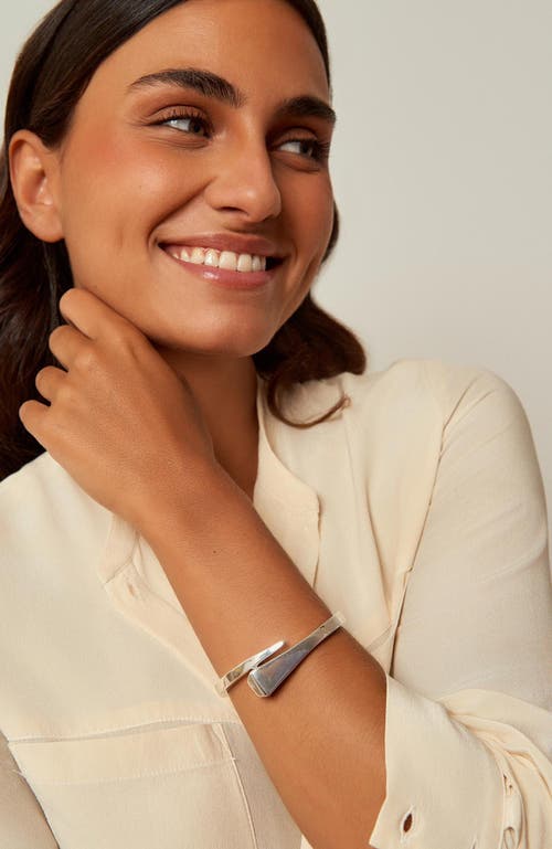 Cxc Diamond Nail Bracelet In Metallic