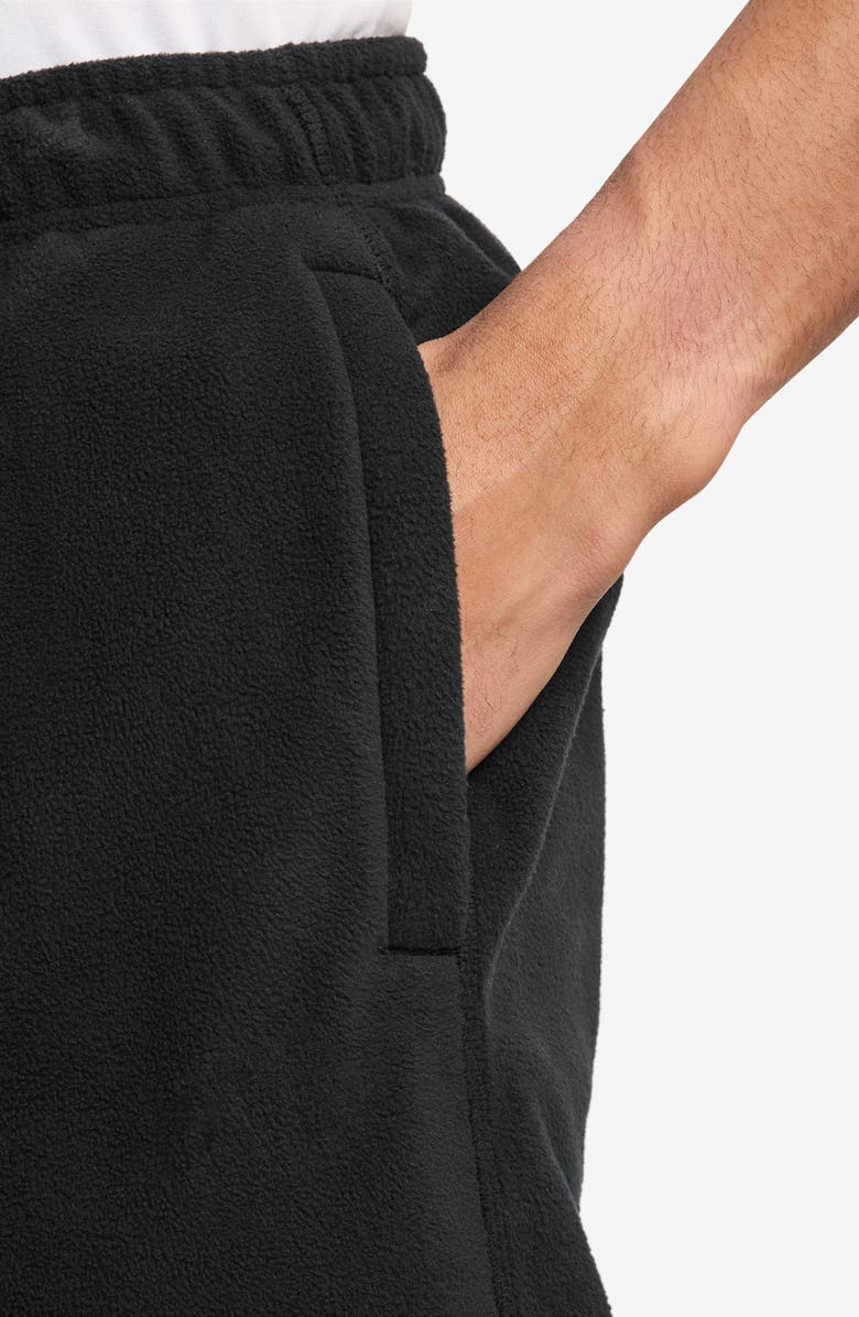 Nike Club Fleece Loose Fit Sweatpants, Alternate, color, Black/ White