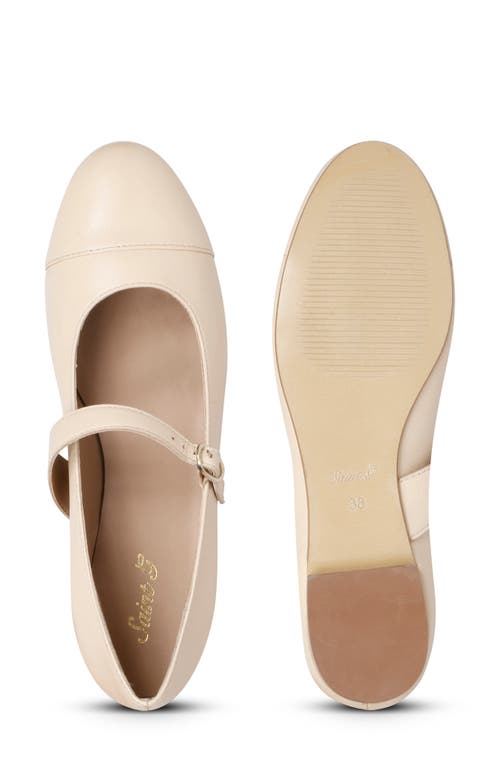 Saint G Garlen Mary Jane Cap Toe Flat