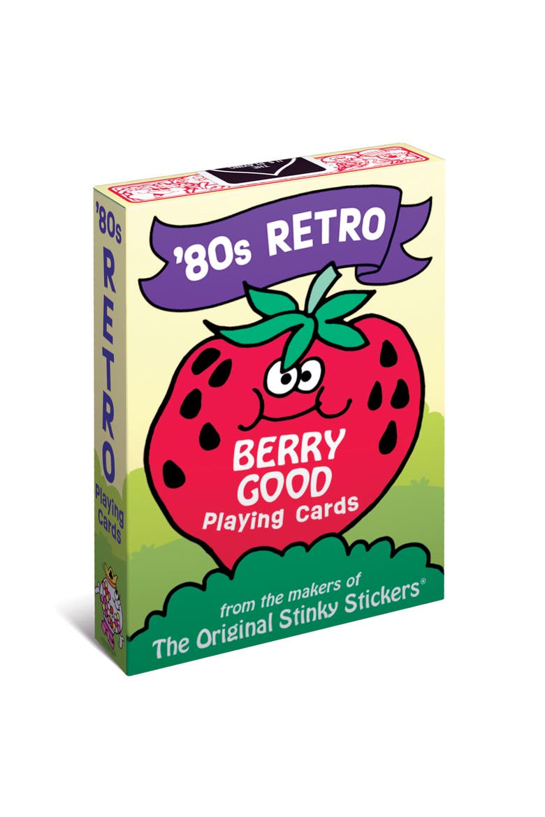 80s Retro Playing Cards, Bonus Collector Card, Main, color, Multicolored