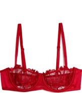 Etam Amaryllis Embroidered Underwire Demi Bra