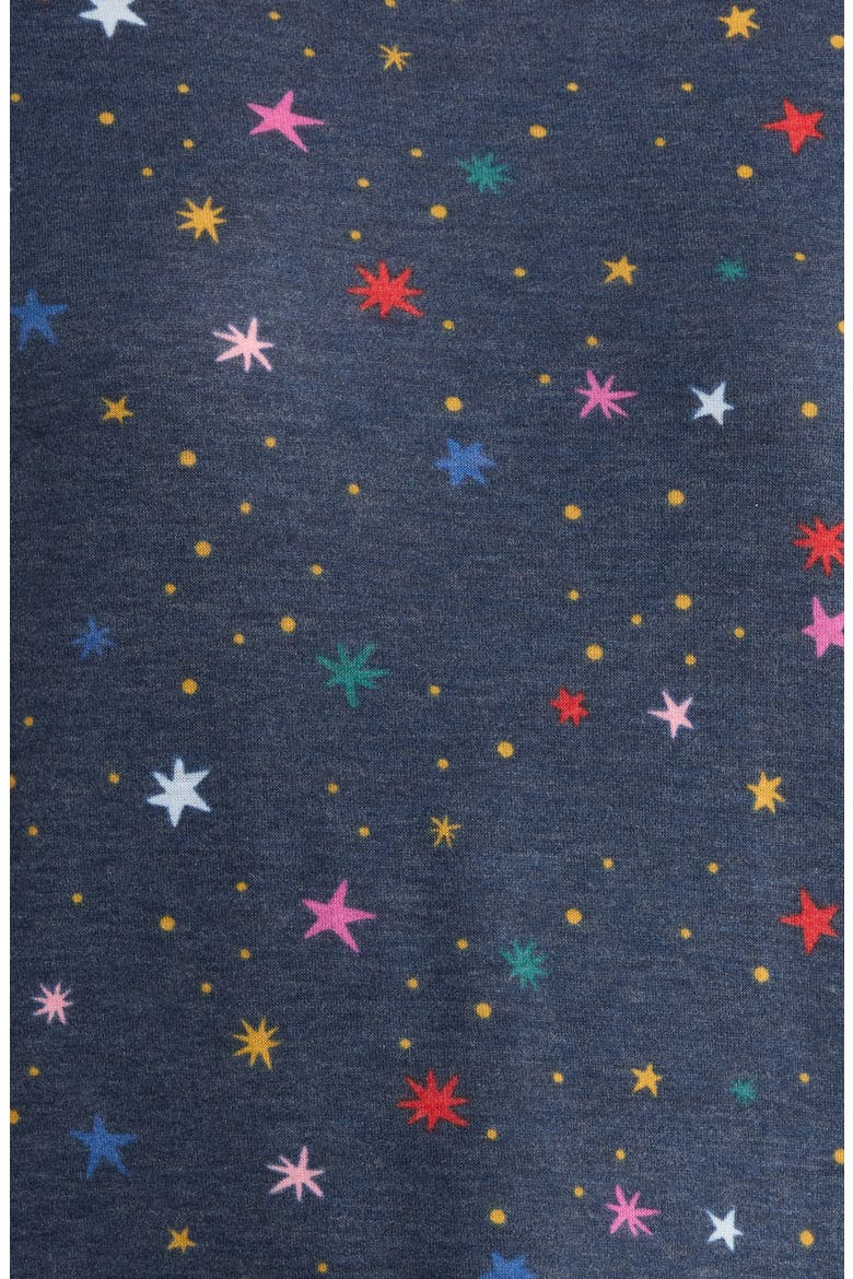 Star Seeker Brushed Jersey Pajamas, Alternate, color, SUPERNOVA STARS