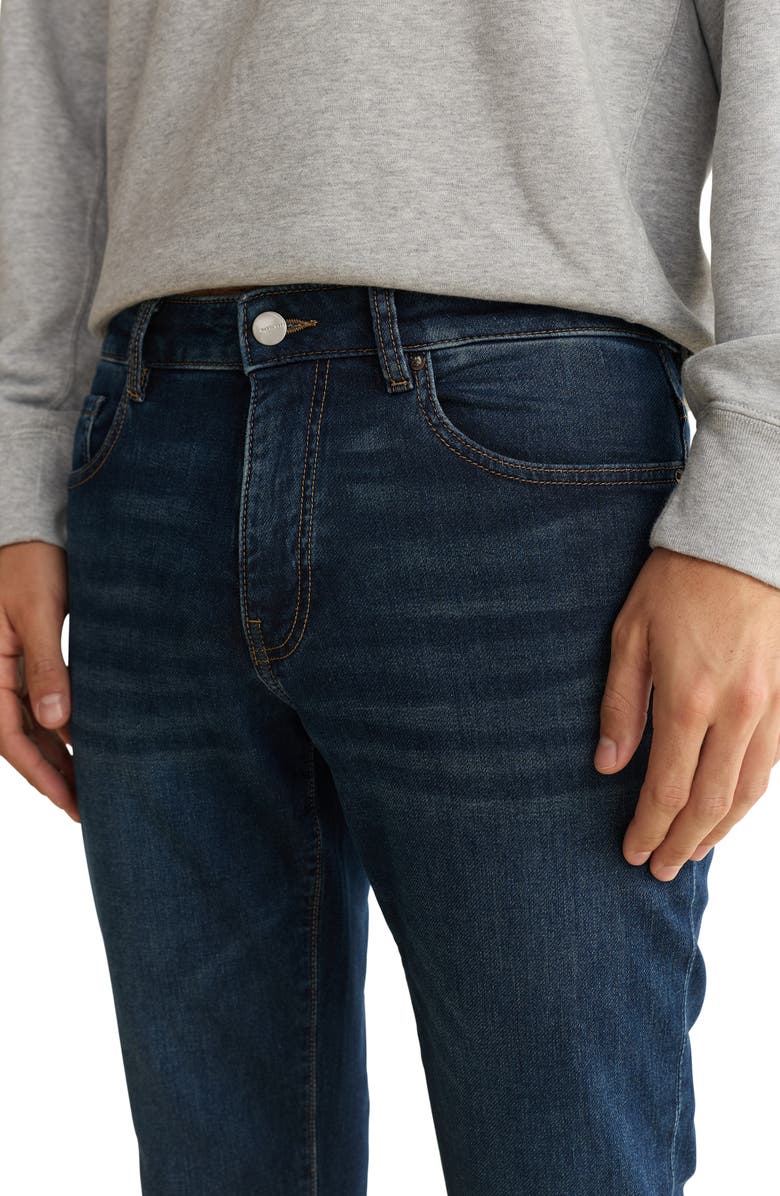 WARP+WEFT AMS Slim Knit Jeans, Alternate, color, Blue Eyed