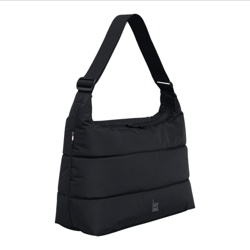 Got Bag Puffer Square Bag Large In Black Monochrome