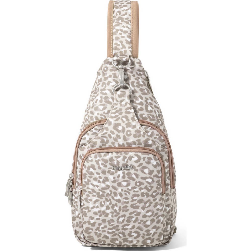 Baggallini Central Park Sling Bag In Neutral