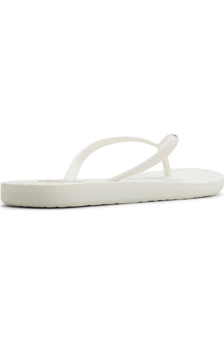 Roxy Antilles III Flip Flop, Alternate, color, Cream