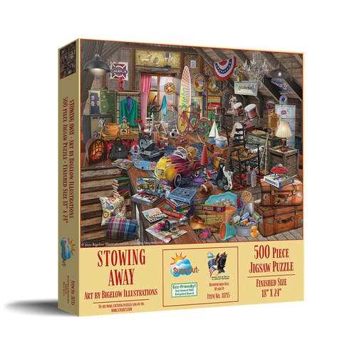 Stowing Away 500 piece Jigsaw Puzzle for Adults