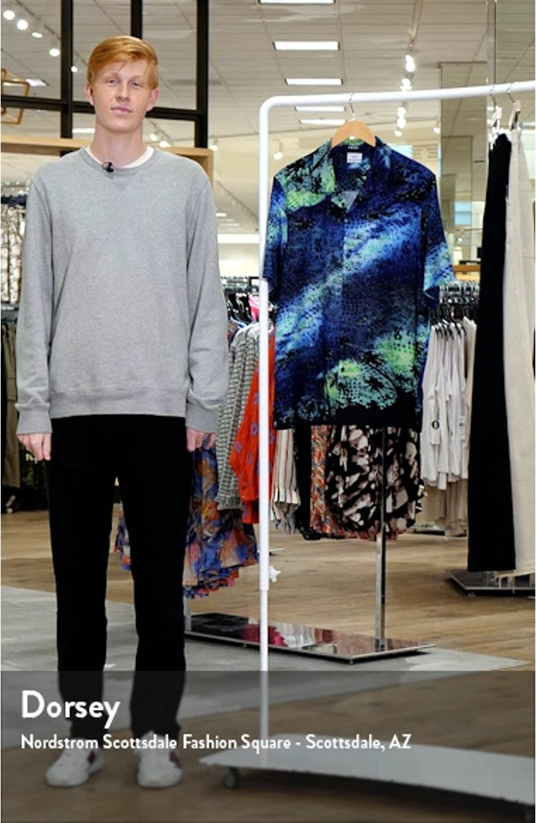 Space Palm Lyocell Camp Shirt, sales video thumbnail