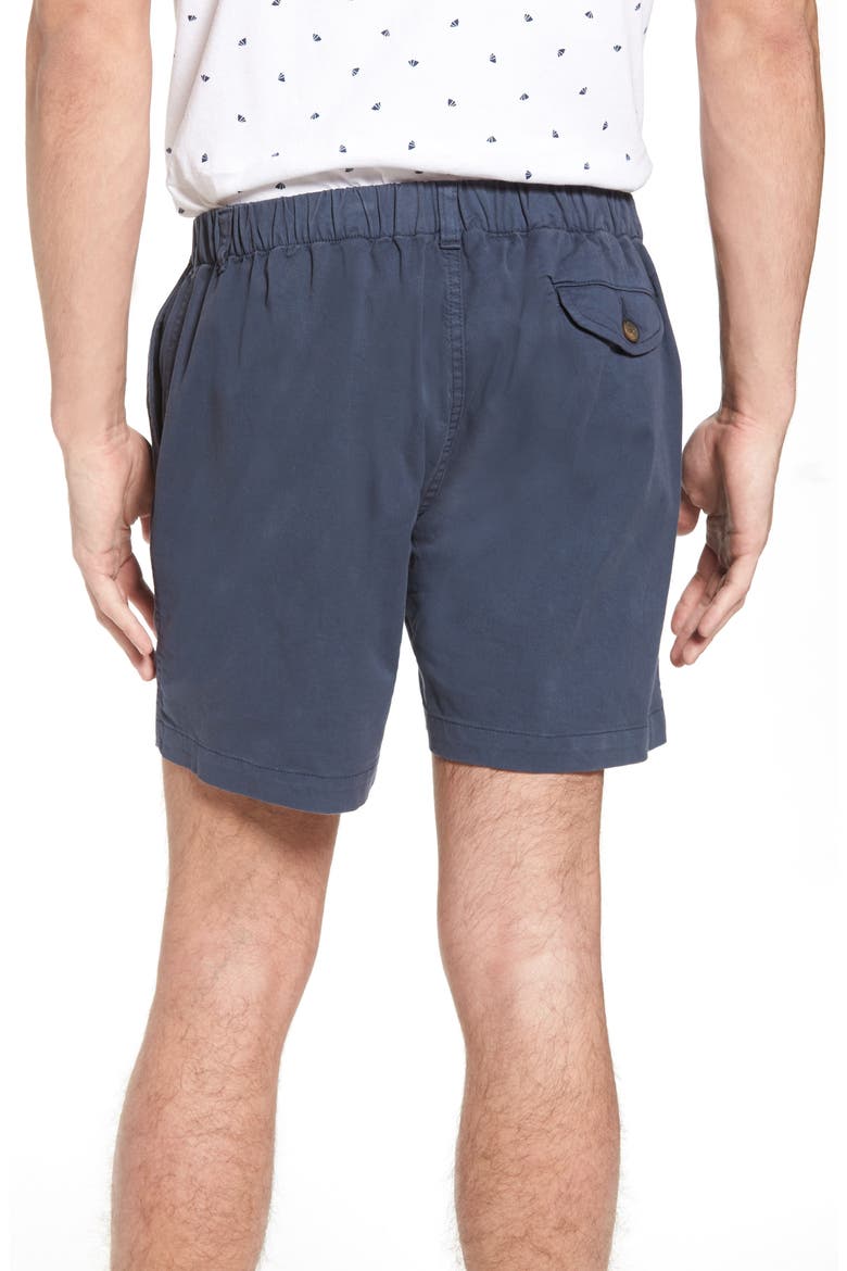 Snappers Elastic Waist 5.5 Inch Stretch Shorts, Alternate, color, NAVY