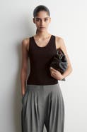 COS Knitted Scoop-Neck Tank Top