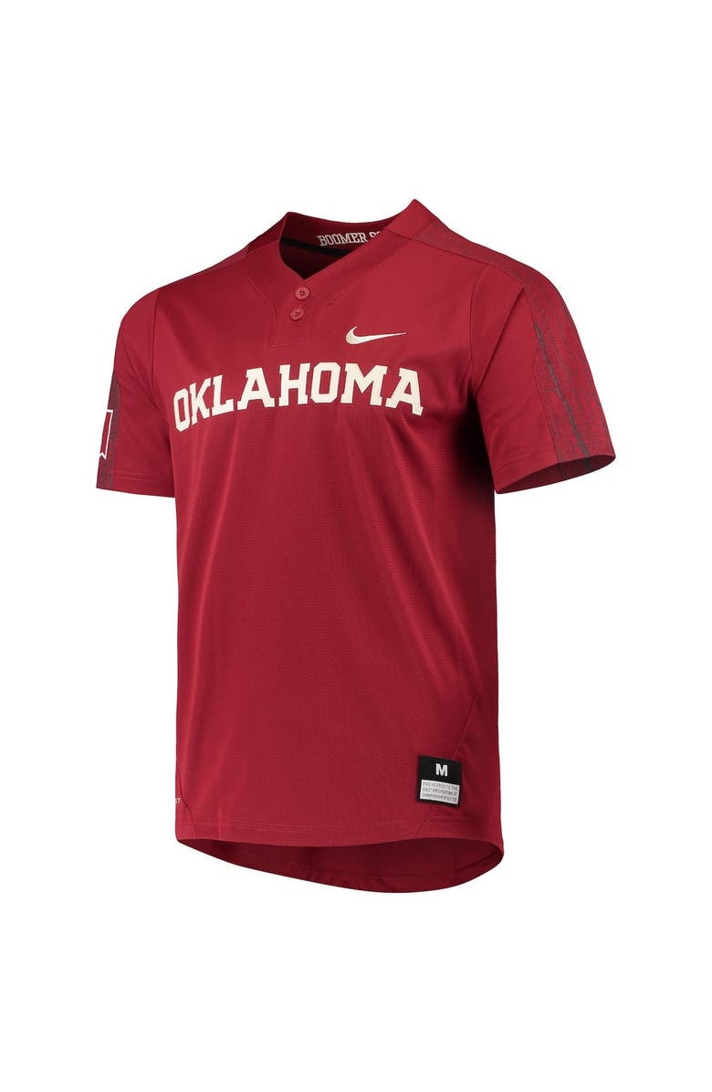 Nike Unisex Nike Crimson Oklahoma Sooners Replica Softball Jersey, Alternate, color, Crimson