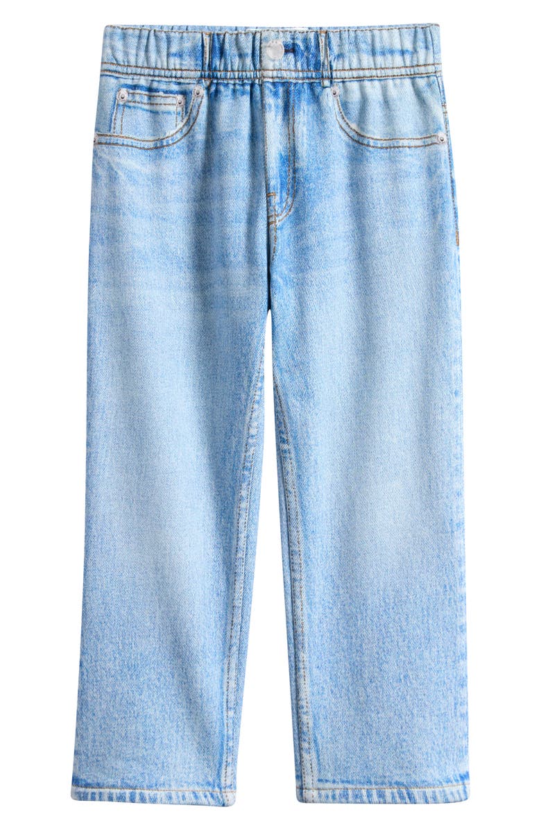 rag & bone Kids' Mini Miramar Terry Cloth Wide Leg Pants, Main, color, Aria