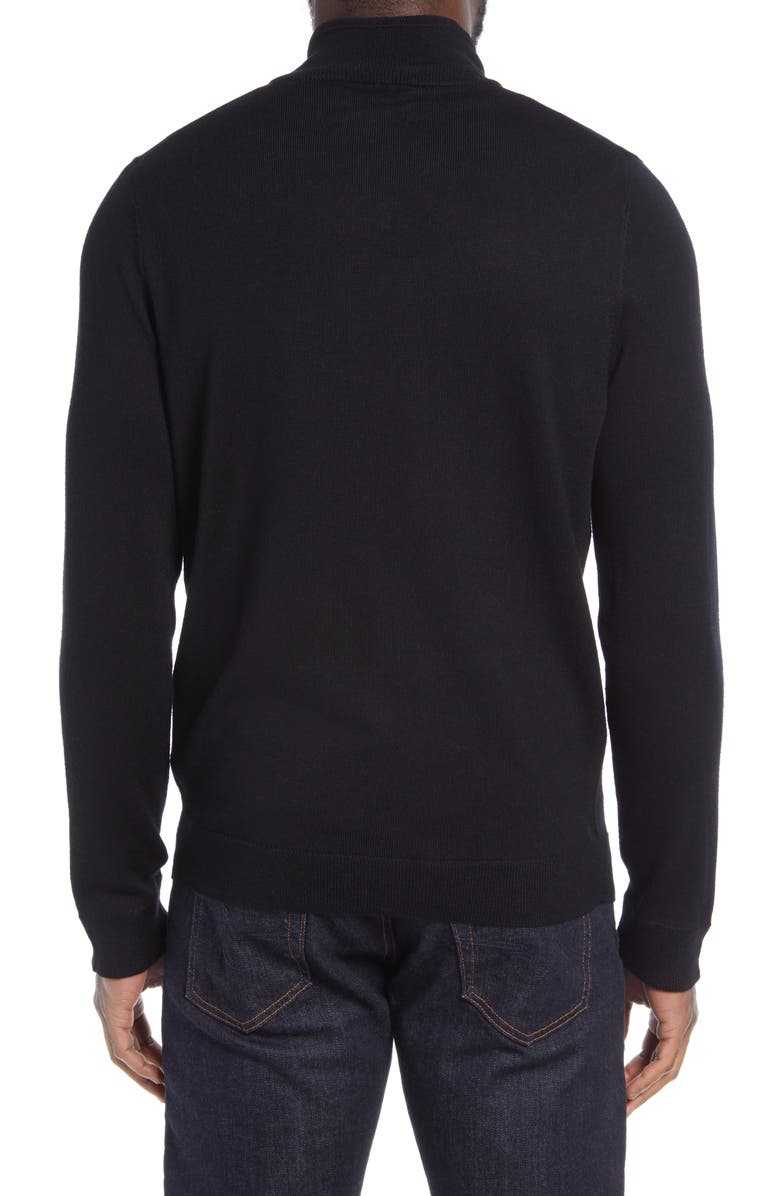 Nordstrom Washable Merino Quarter Zip Sweater, Alternate, color,