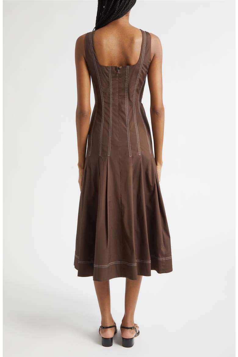 Jolie Dress, Alternate, color, DARK MOCHA