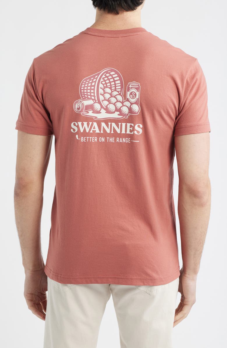 Swannies Better for the Range Graphic T-Shirt, Alternate, color, Redwood