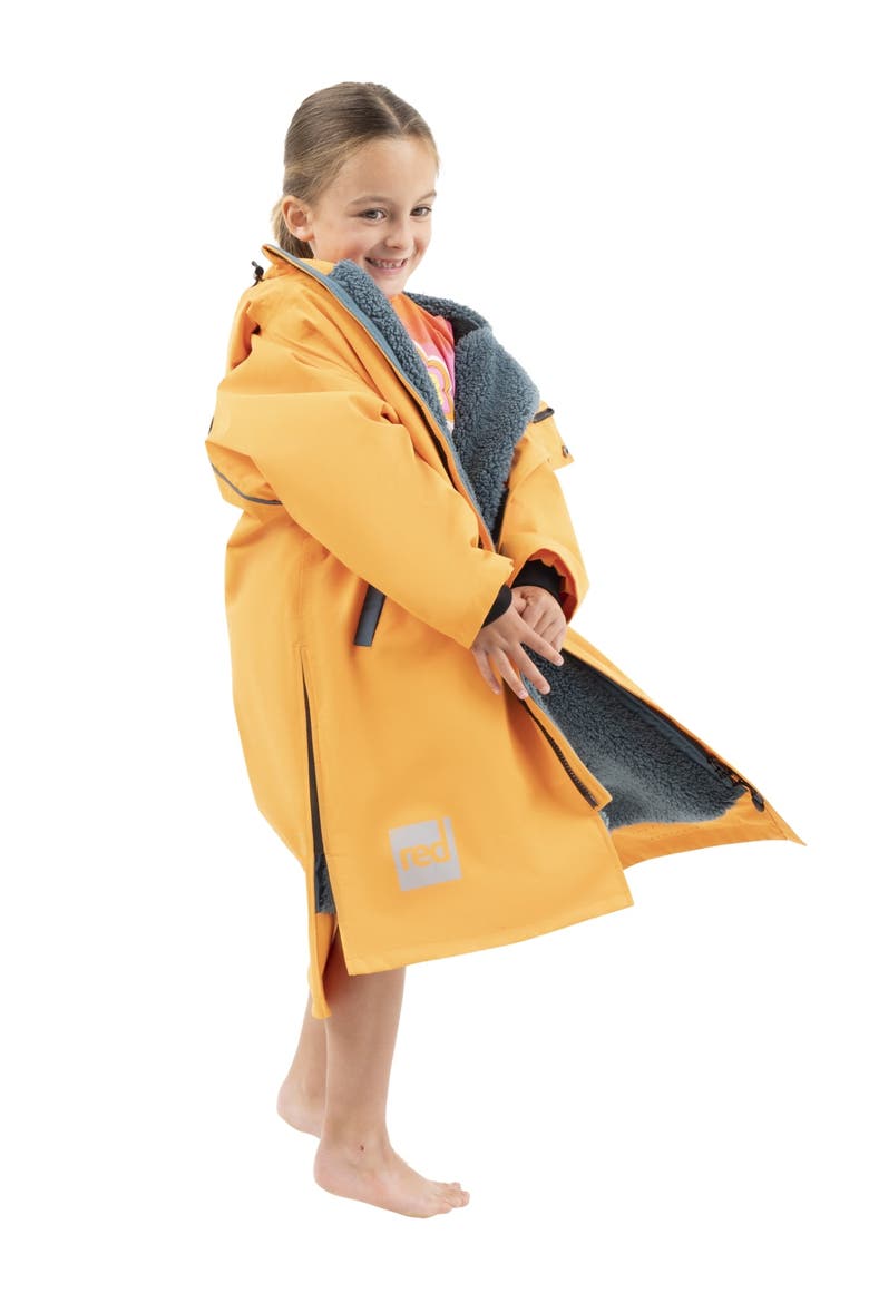 Kids Evo Pro Change Robe, Alternate, color, Bitter Orange