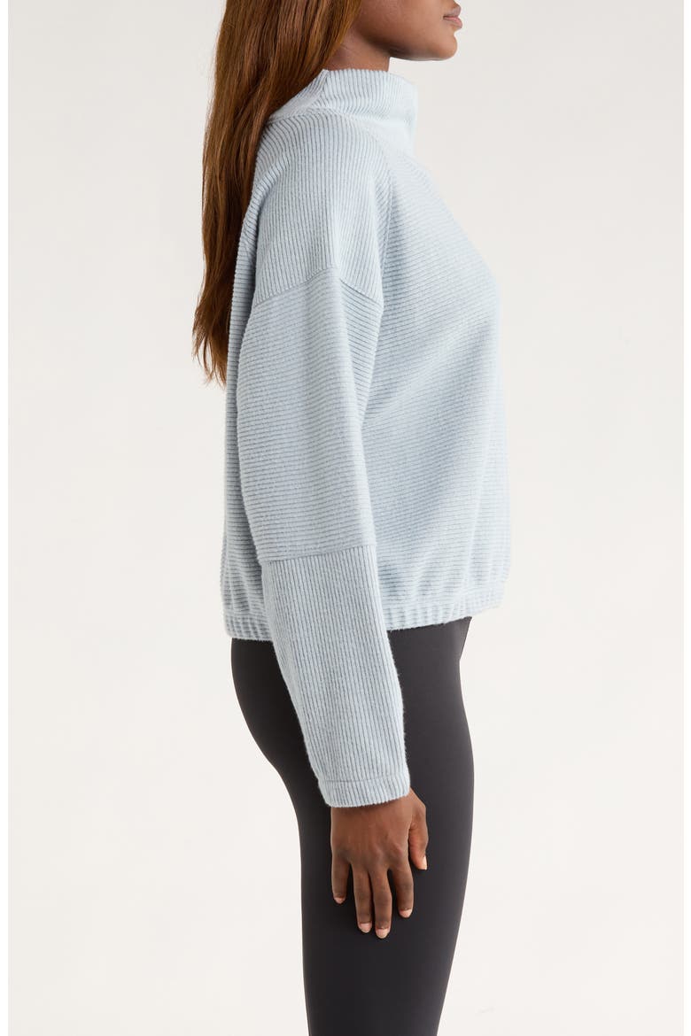 Olivia Cowl Neck Sweater, Alternate, color, QUARRY
