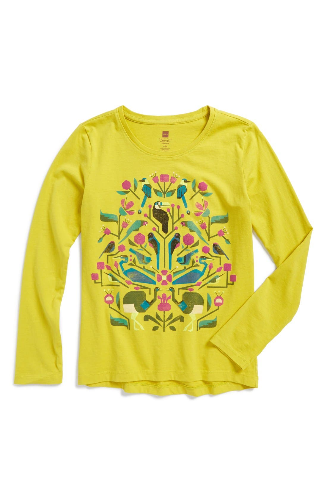 Tea Collection 'Bolivian Birds' Graphic Long Sleeve Tee (Women) | Nordstrom