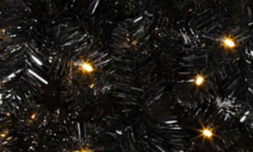 Treetopia Essentials Classic Needle Black Artificial Christmas Tree In Black