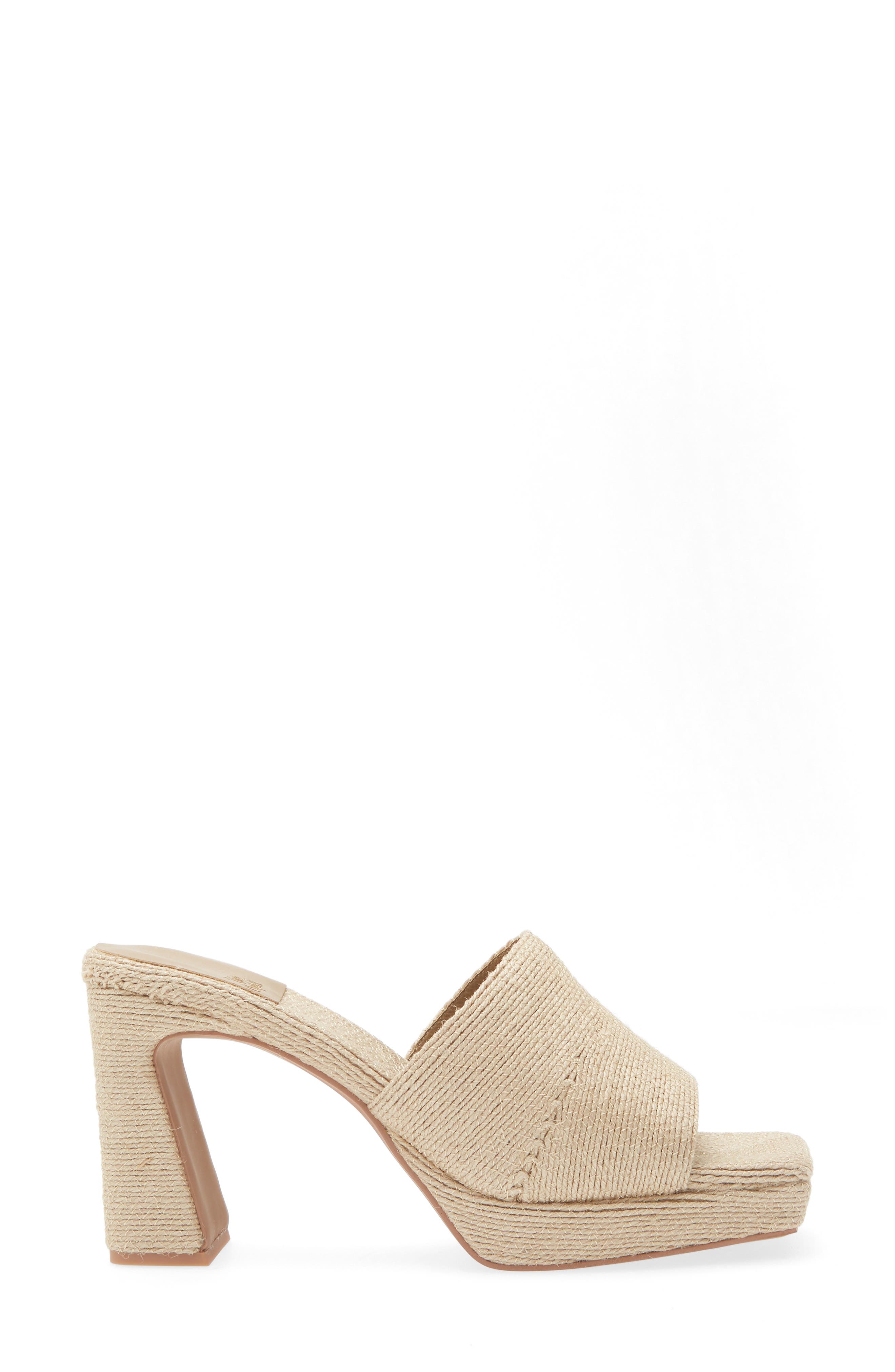 Jeffrey Campbell Dress Code Sandal, Alternate, color, Natural Jute